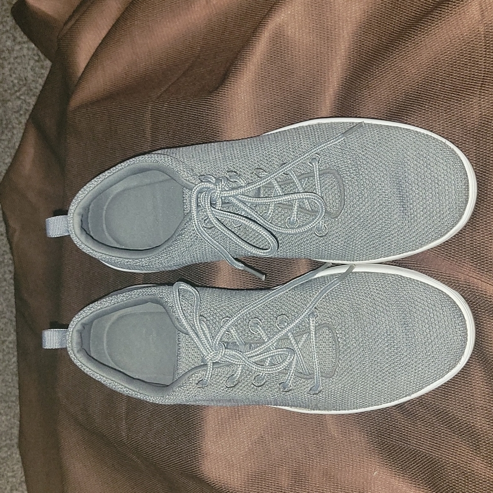 PERRY ELLIS PORTFOLIO BILL MENS GRAY SZ 9 1/2 GOOD CONDITION - Picture 1 of 6